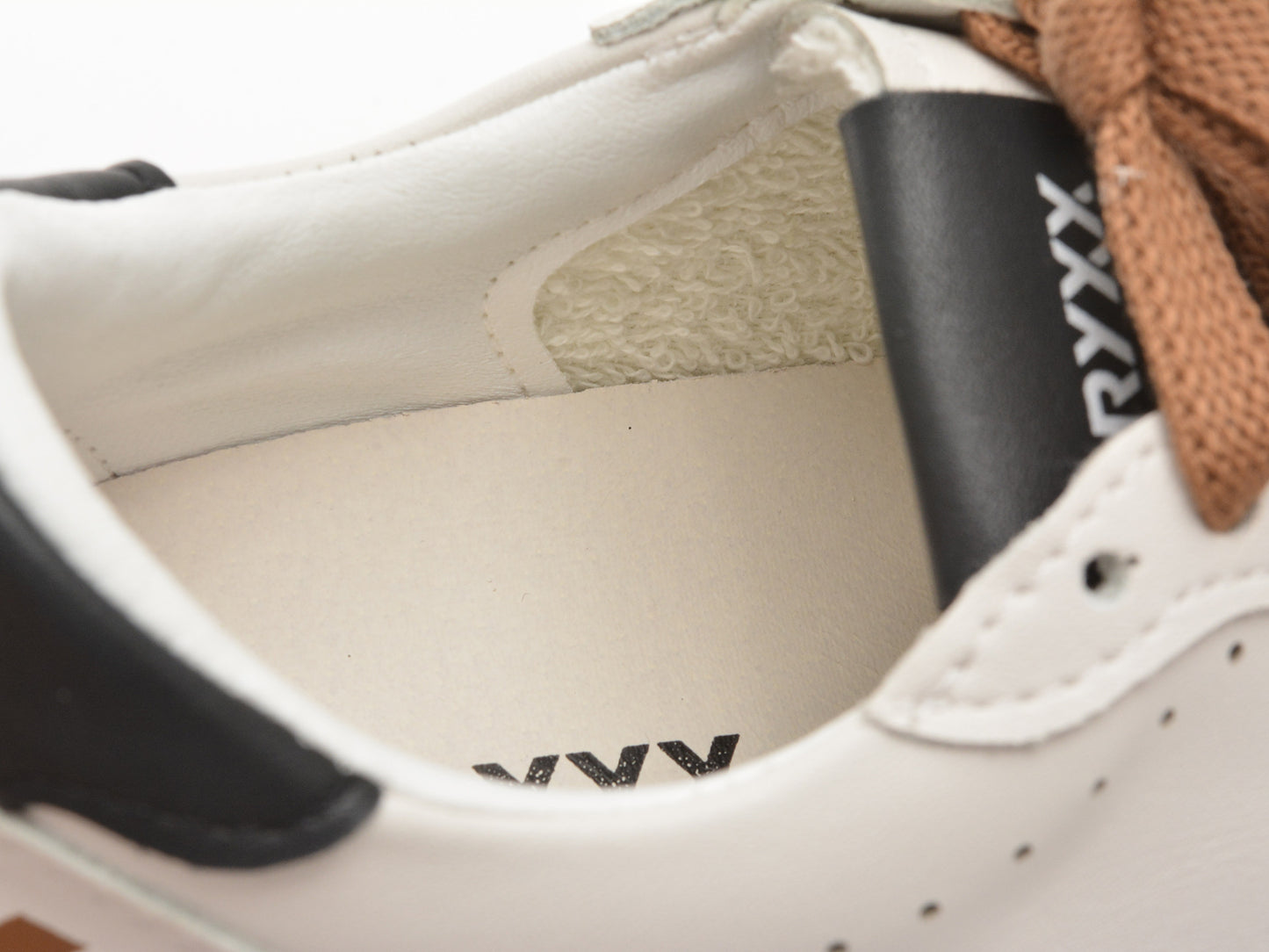 Pantofi sport GRYXA albi, 67338, din piele ecologica