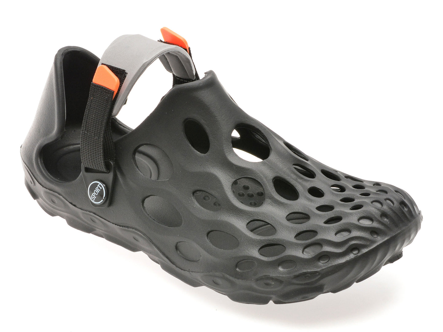Papuci GRYXA negri, 868M, din pvc