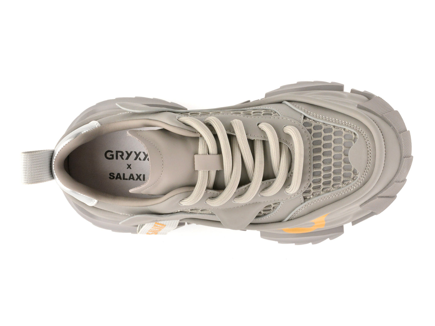 Pantofi sport GRYXA gri, S24, din material textil