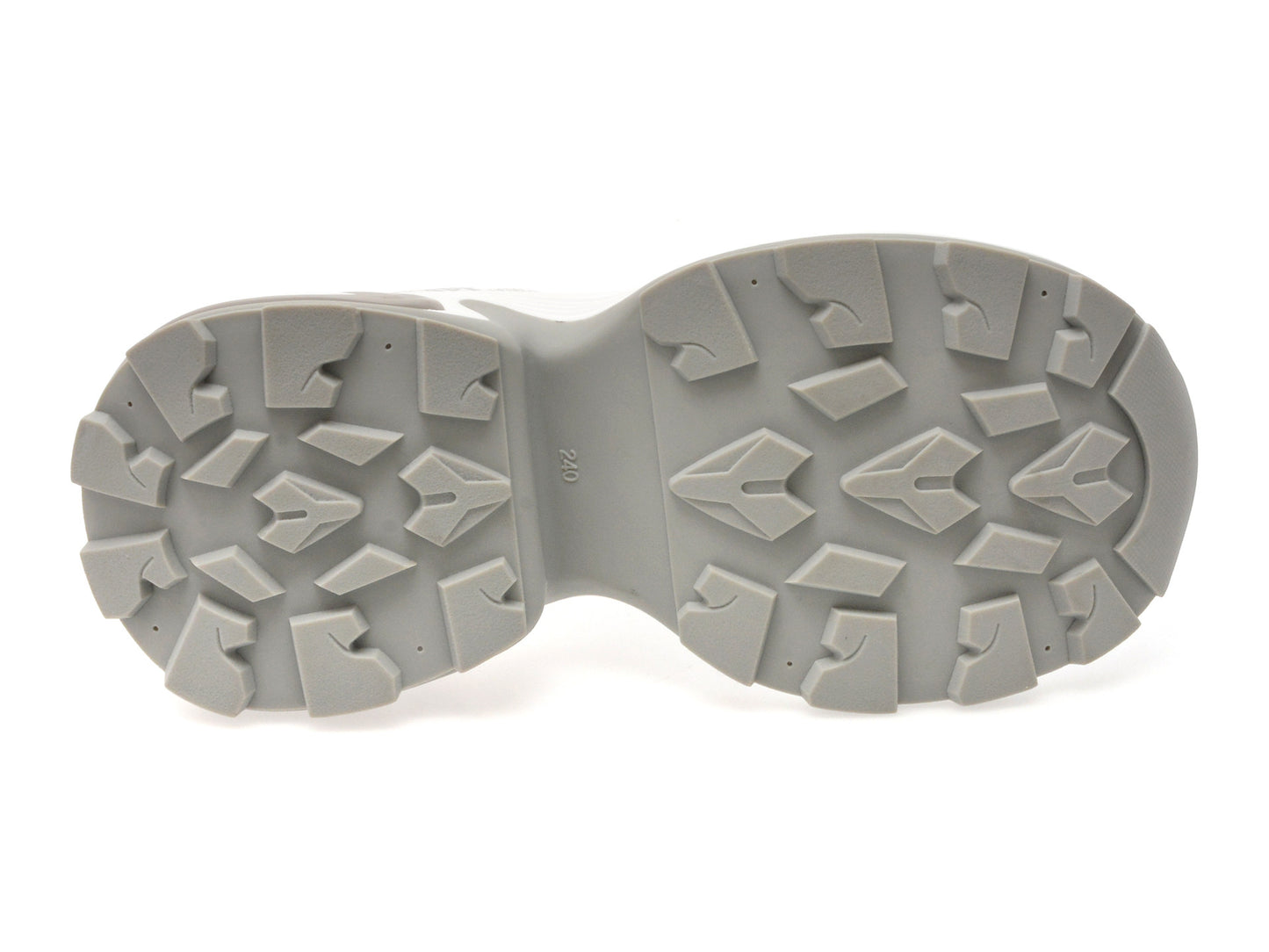 Pantofi sport GRYXA argintii, 1199, din material textil