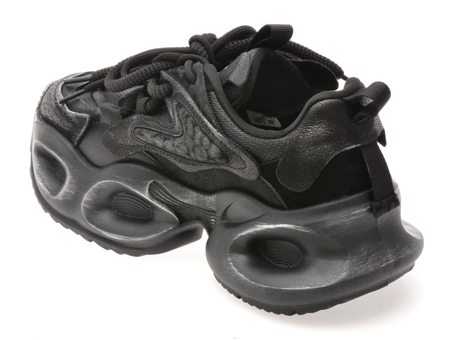 Pantofi sport GRYXA negri, 30372, din material textil