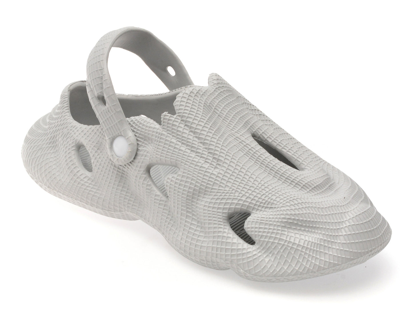 Papuci GRYXA gri, YD1001, din pvc