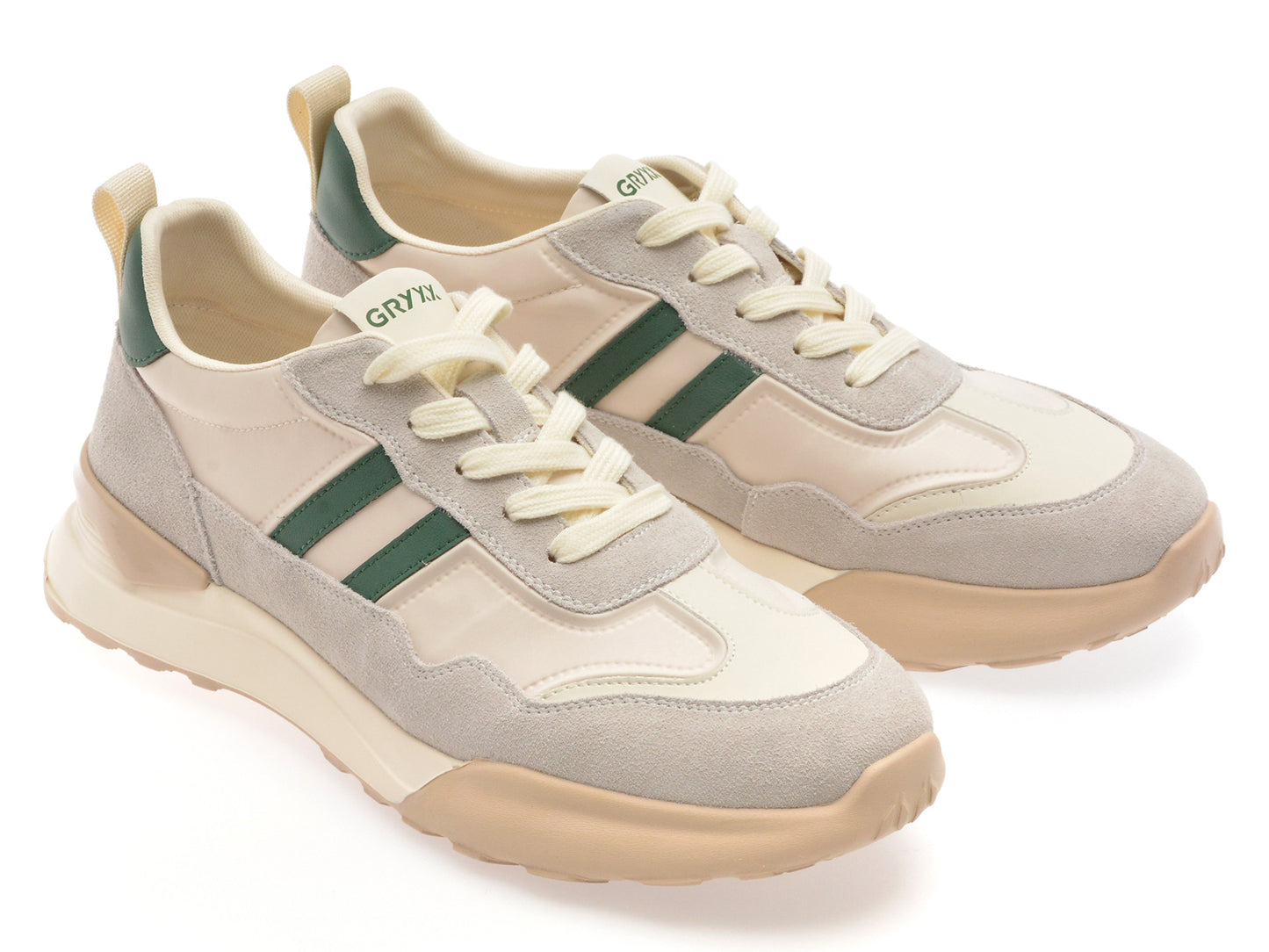 Pantofi sport GRYXA bej, 8001, din material textil