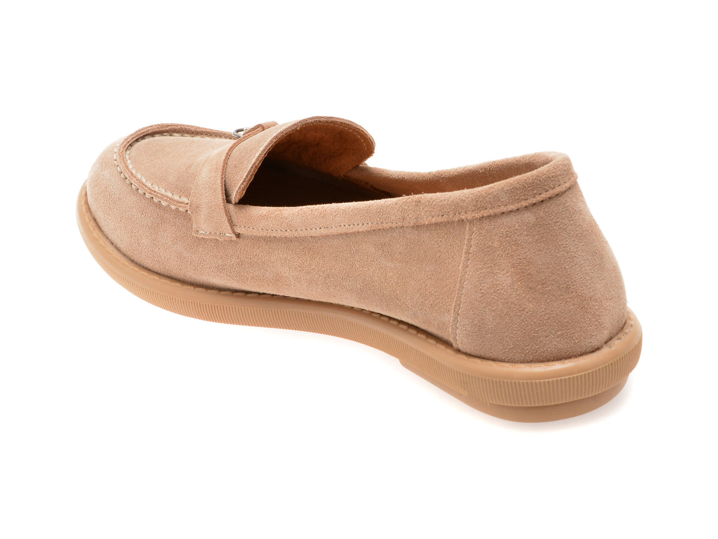 Mocasini GRYXA bej, 617871, din piele intoarsa
