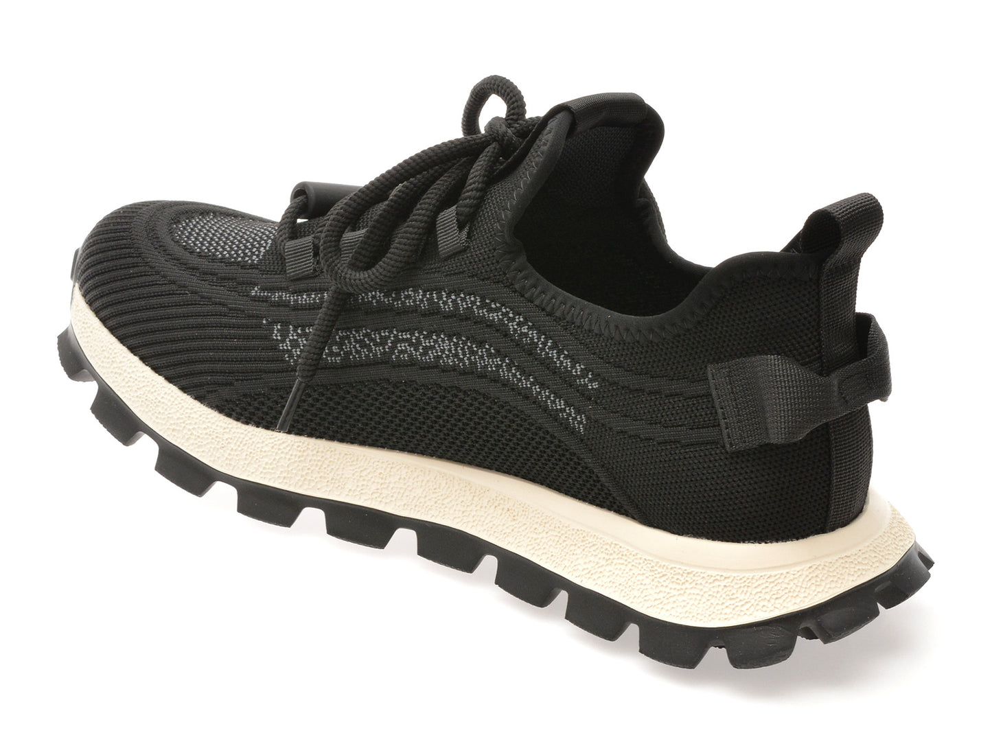Pantofi sport GRYXA negri, 5212, din material textil