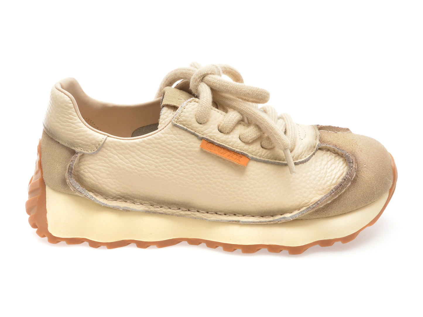 Pantofi sport GRYXA rosii, 2693, din piele naturala