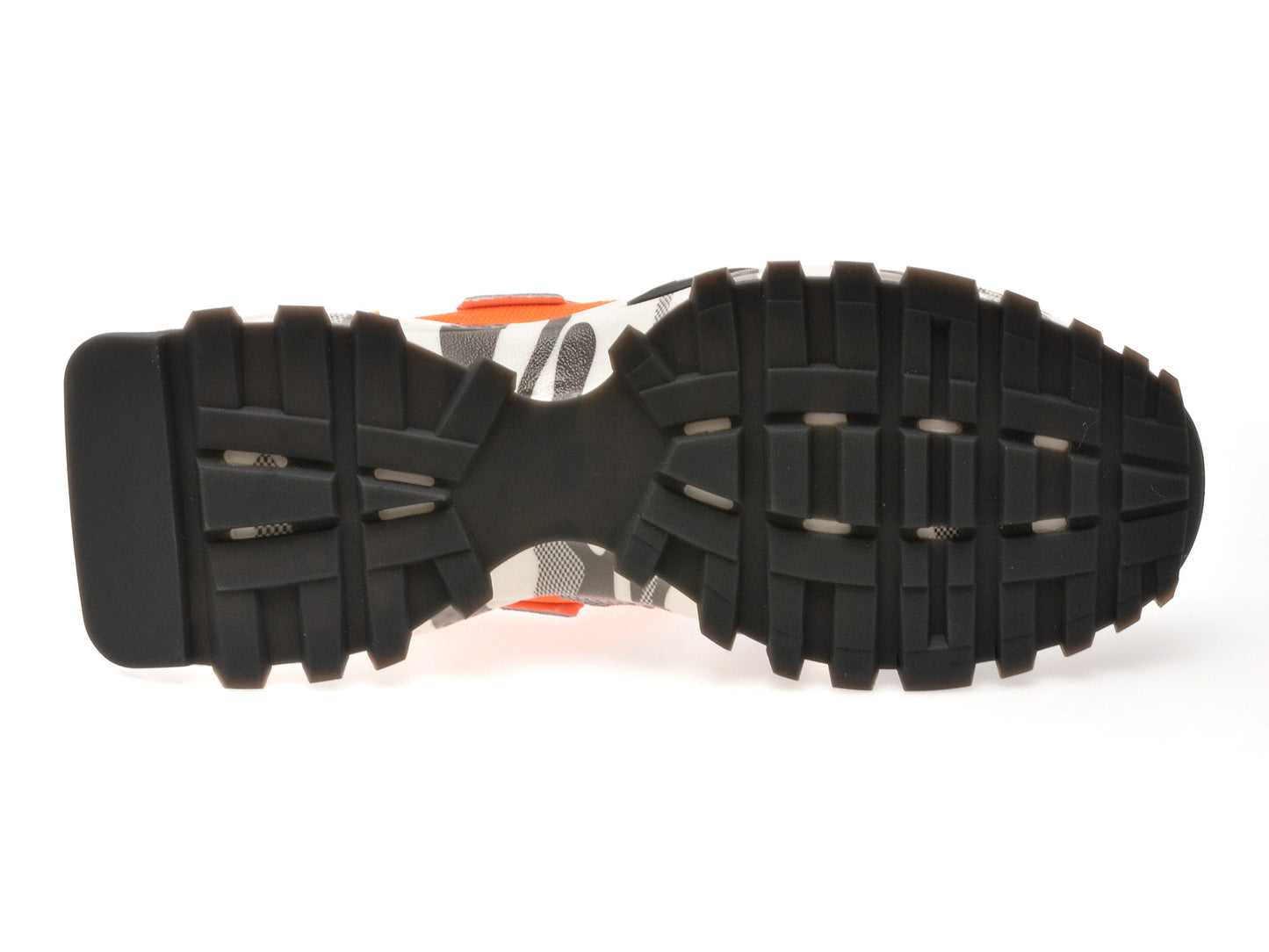 Pantofi sport GRYXA portocalii, 18159, din material textil