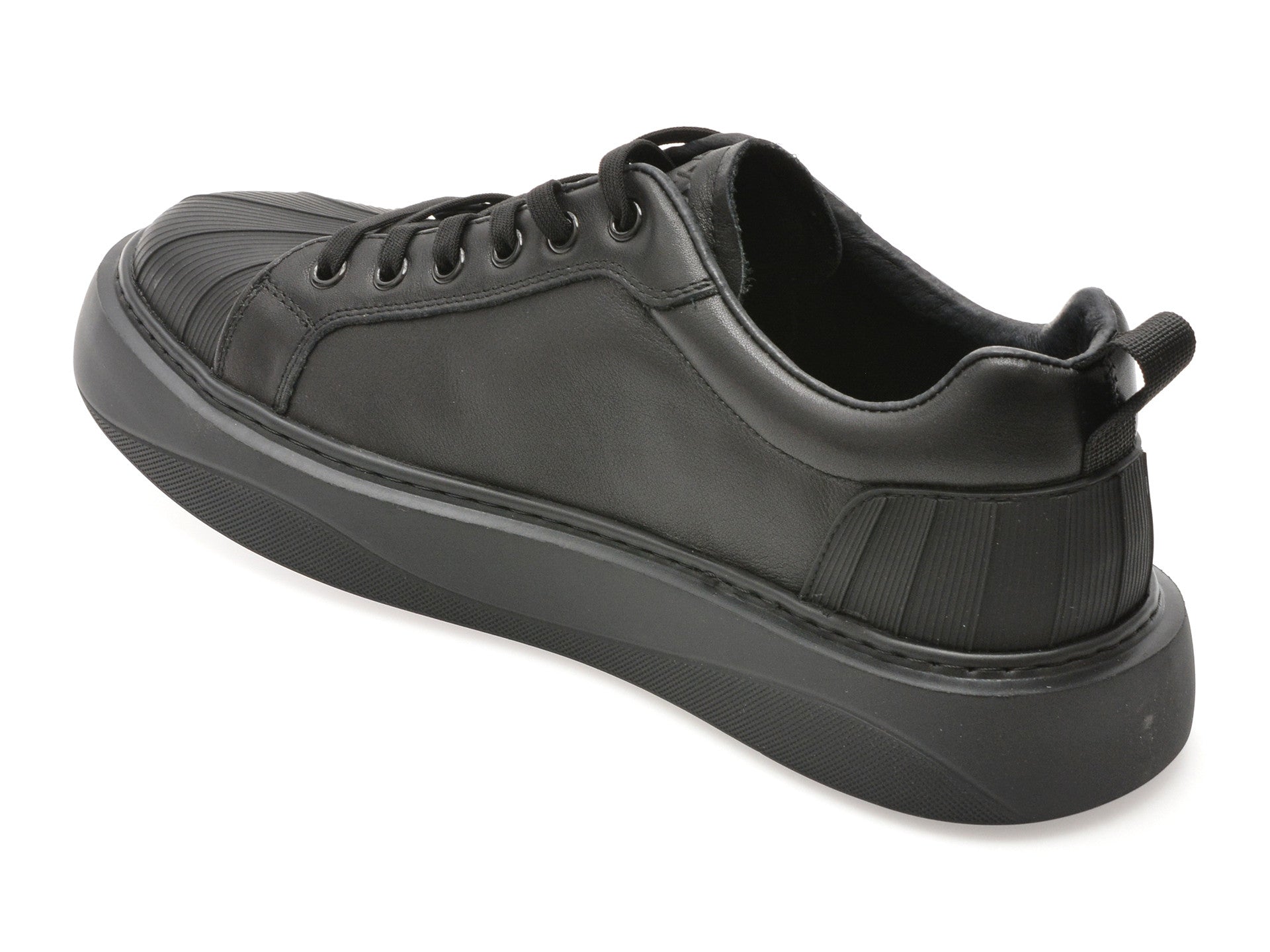 Pantofi sport GRYXA negri, 80311, din piele naturala