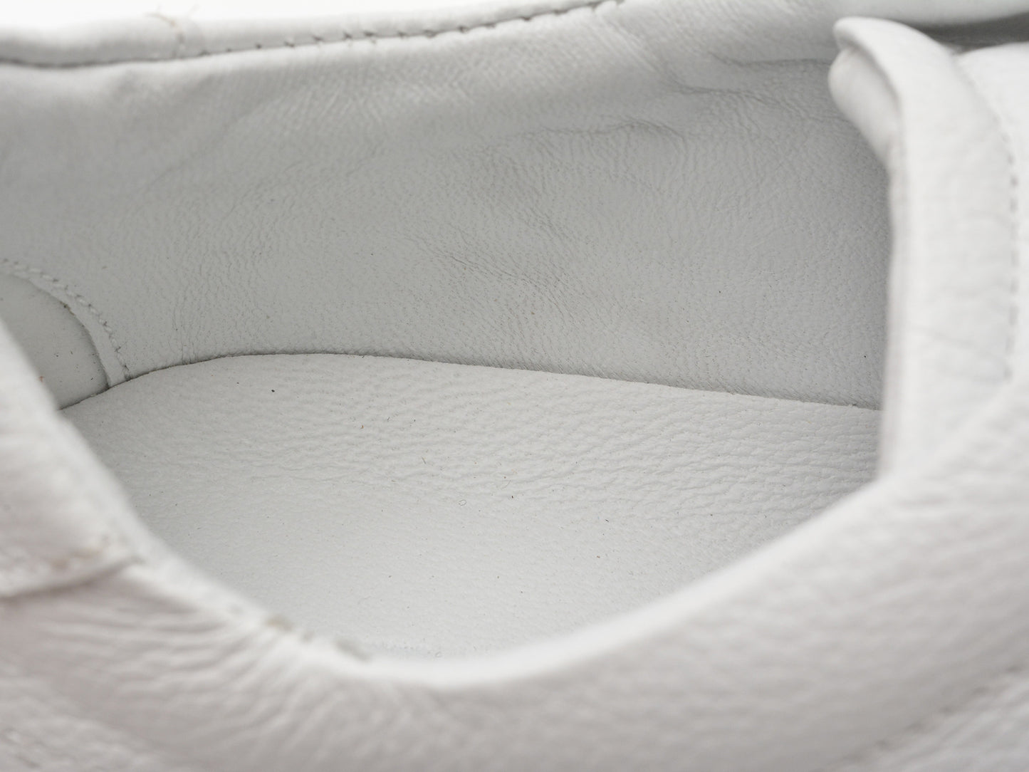 Pantofi sport GRYXA albi, M7162, din piele naturala