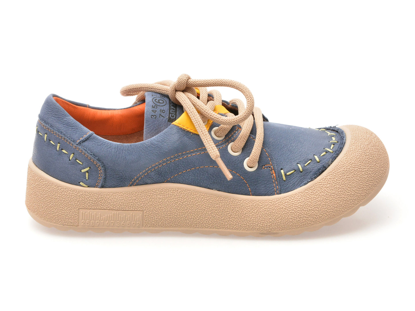 Pantofi sport GRYXA bleumarin, Y3158, din piele naturala