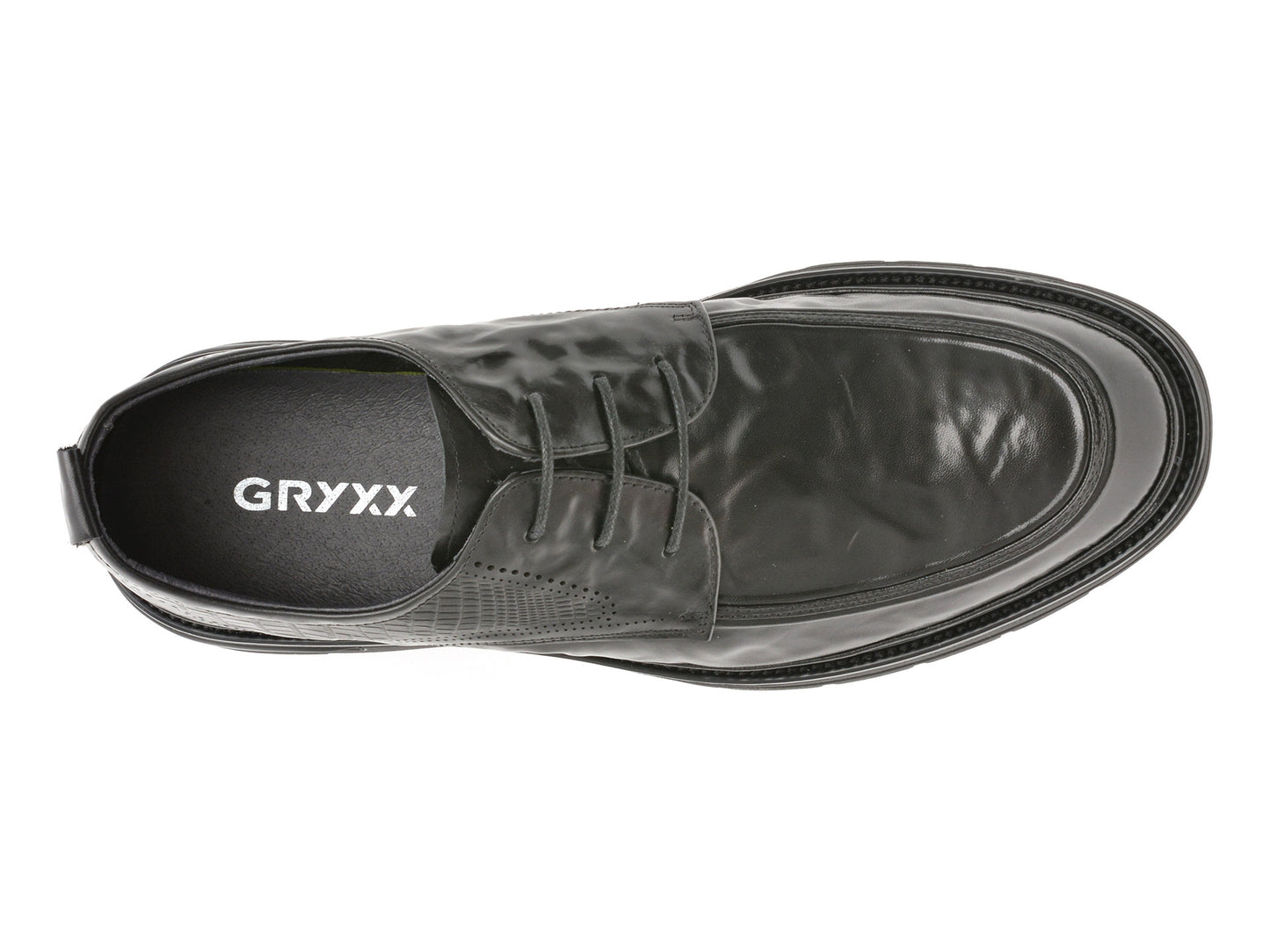 Pantofi eleganti GRYXA maro, 98218, din piele naturala