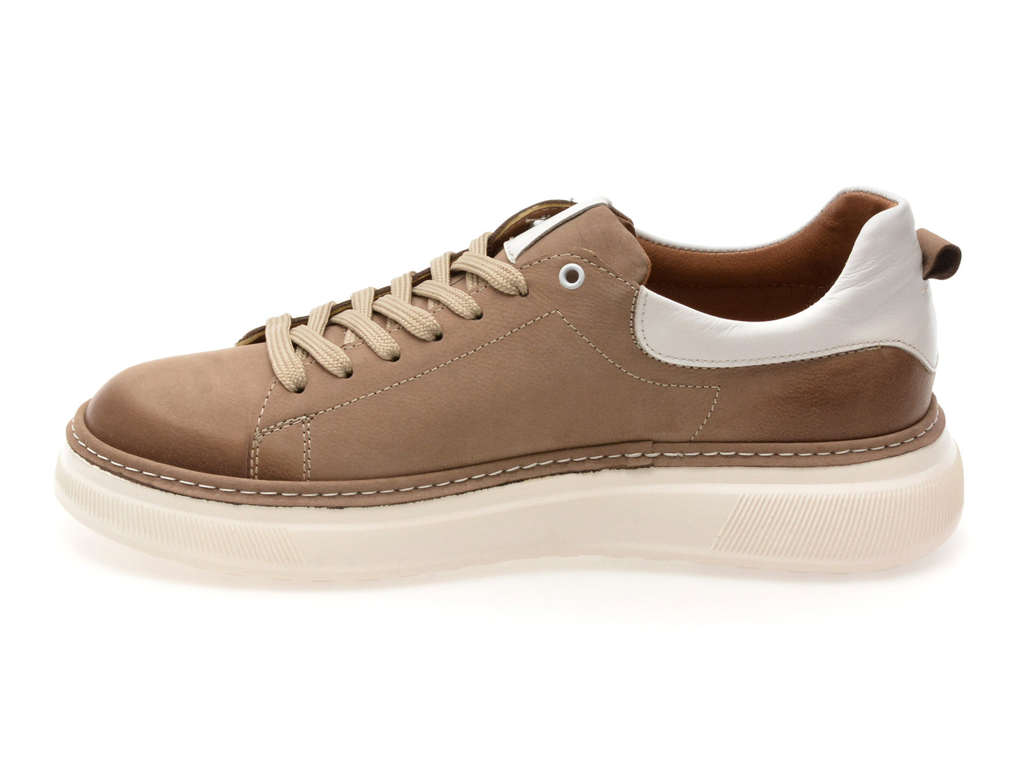 Pantofi sport GRYXA gri, TRL57, din nabuc
