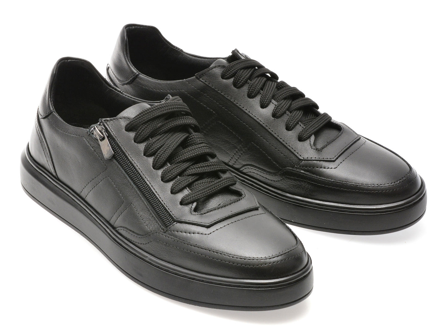 Pantofi sport GRYXA albi, MB1200, din piele naturala