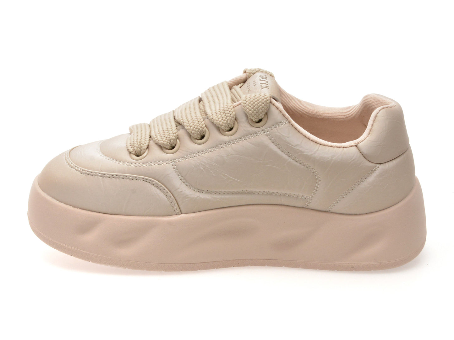 Pantofi sport GRYXA nude, 2297, din piele ecologica