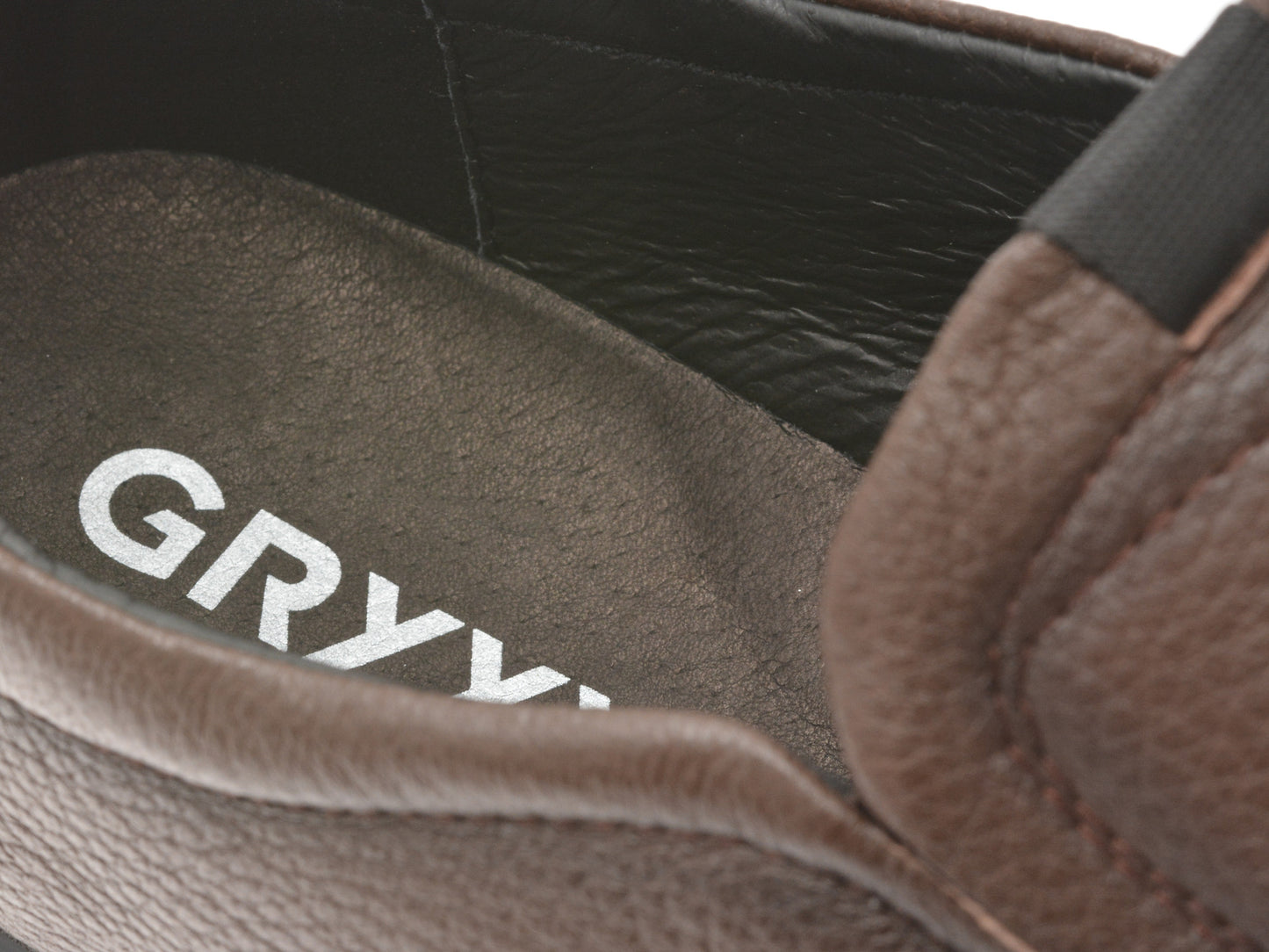 Mocasini GRYXA maro, S5007, din piele naturala