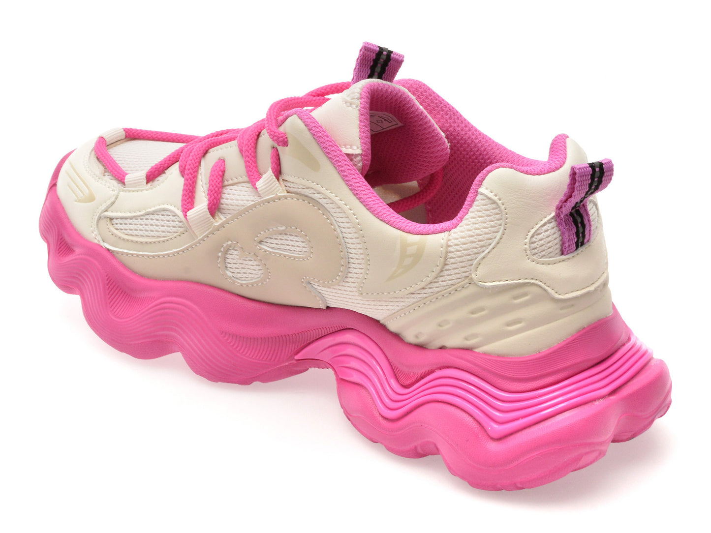 Pantofi sport GRYXA fucsia, 36398, din material textil