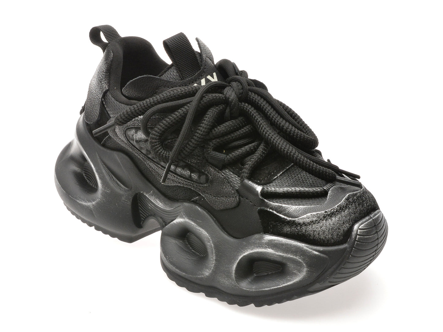 Pantofi sport GRYXA negri, 30372, din material textil
