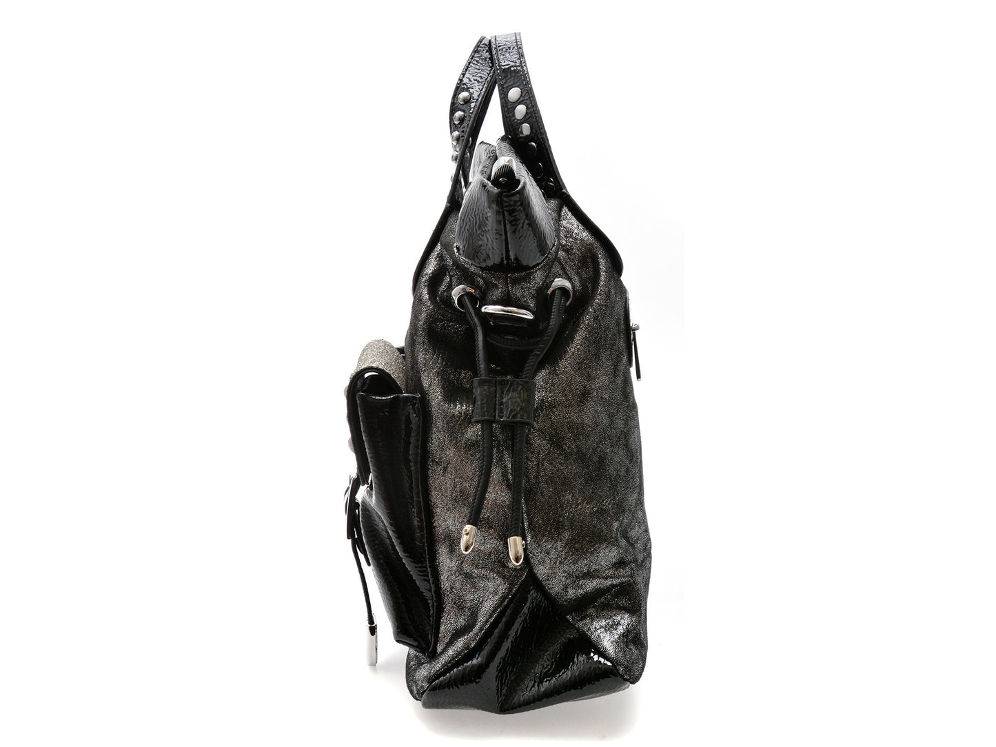Poseta GRYXA neagra, 64148, din piele ecologica