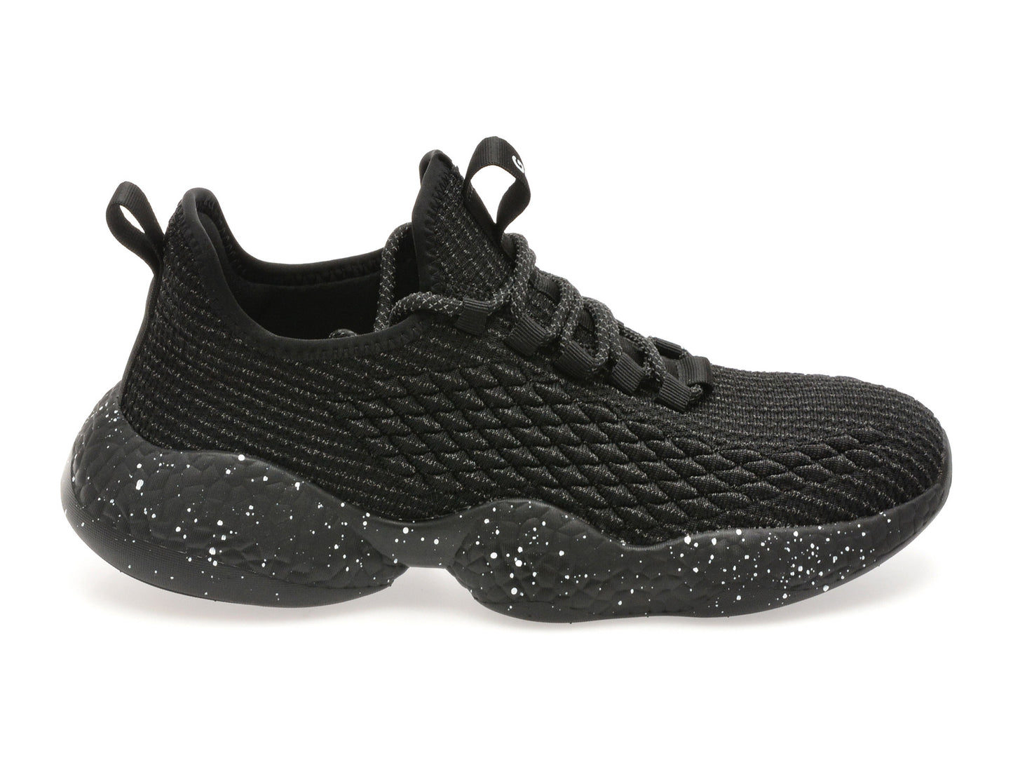 Pantofi sport GRYXA negri, A85238, din material textil