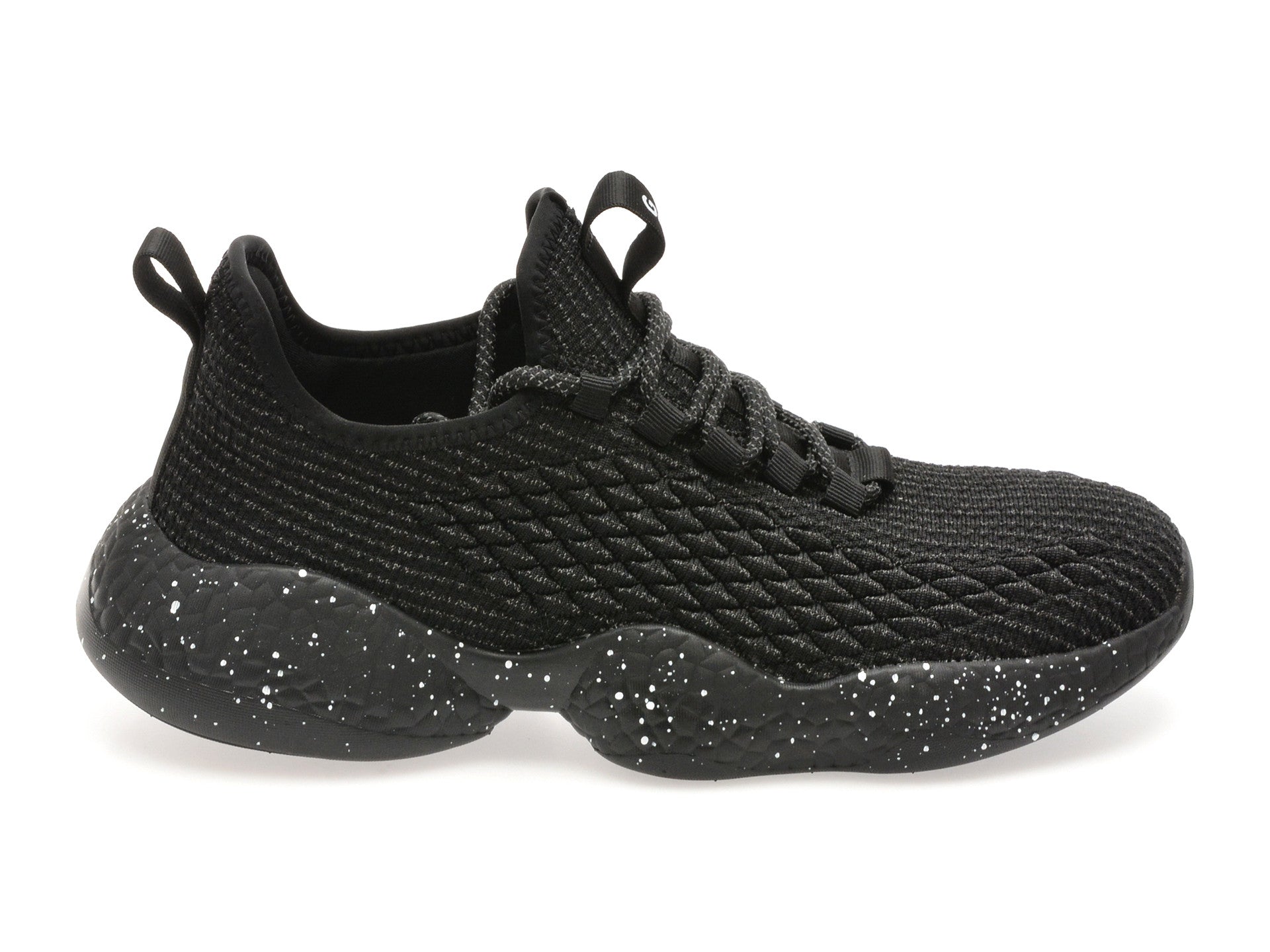 Pantofi sport GRYXA negri, A85238, din material textil