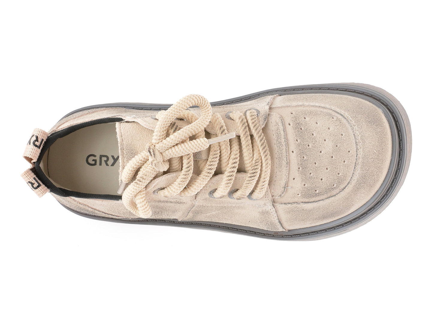 Pantofi sport GRYXA rosii, 10221, din piele intoarsa