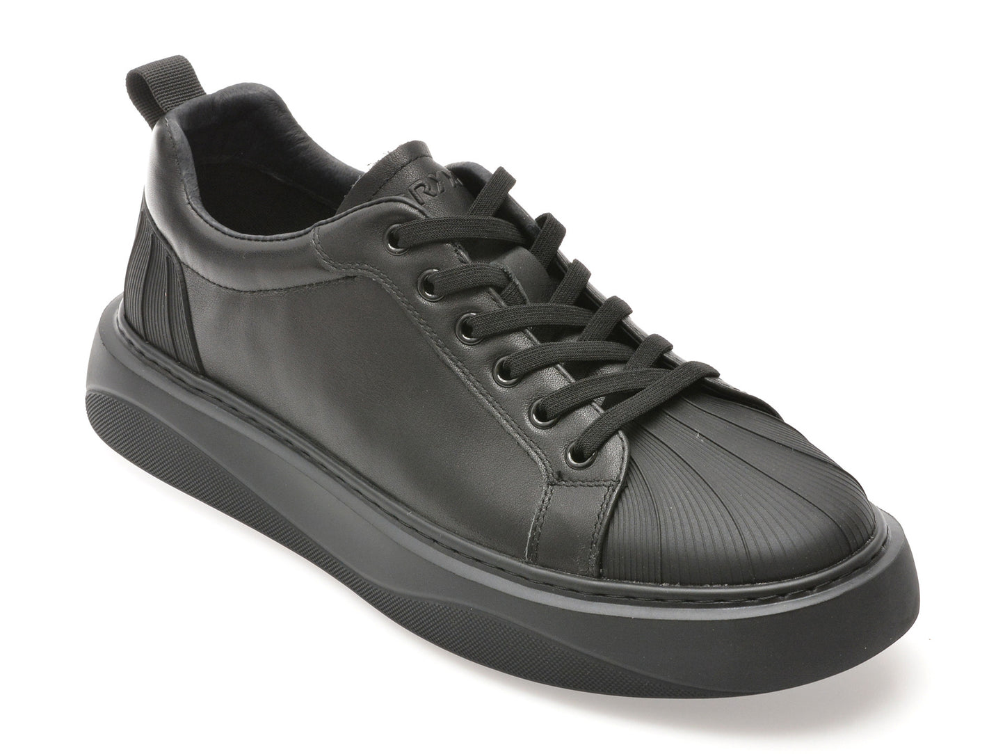 Pantofi sport GRYXA negri, 80311, din piele naturala