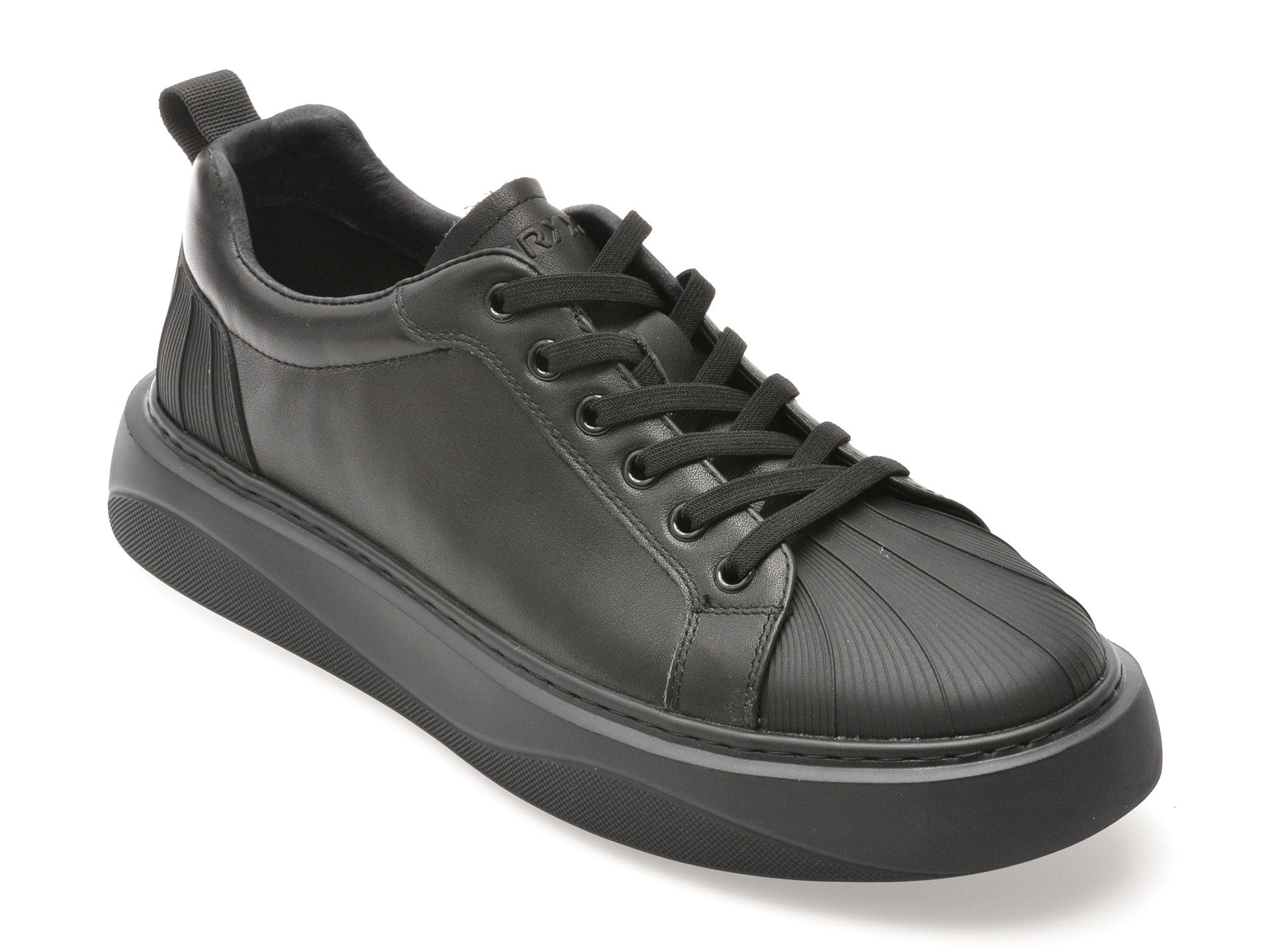 Pantofi sport GRYXA negri, 80311, din piele naturala