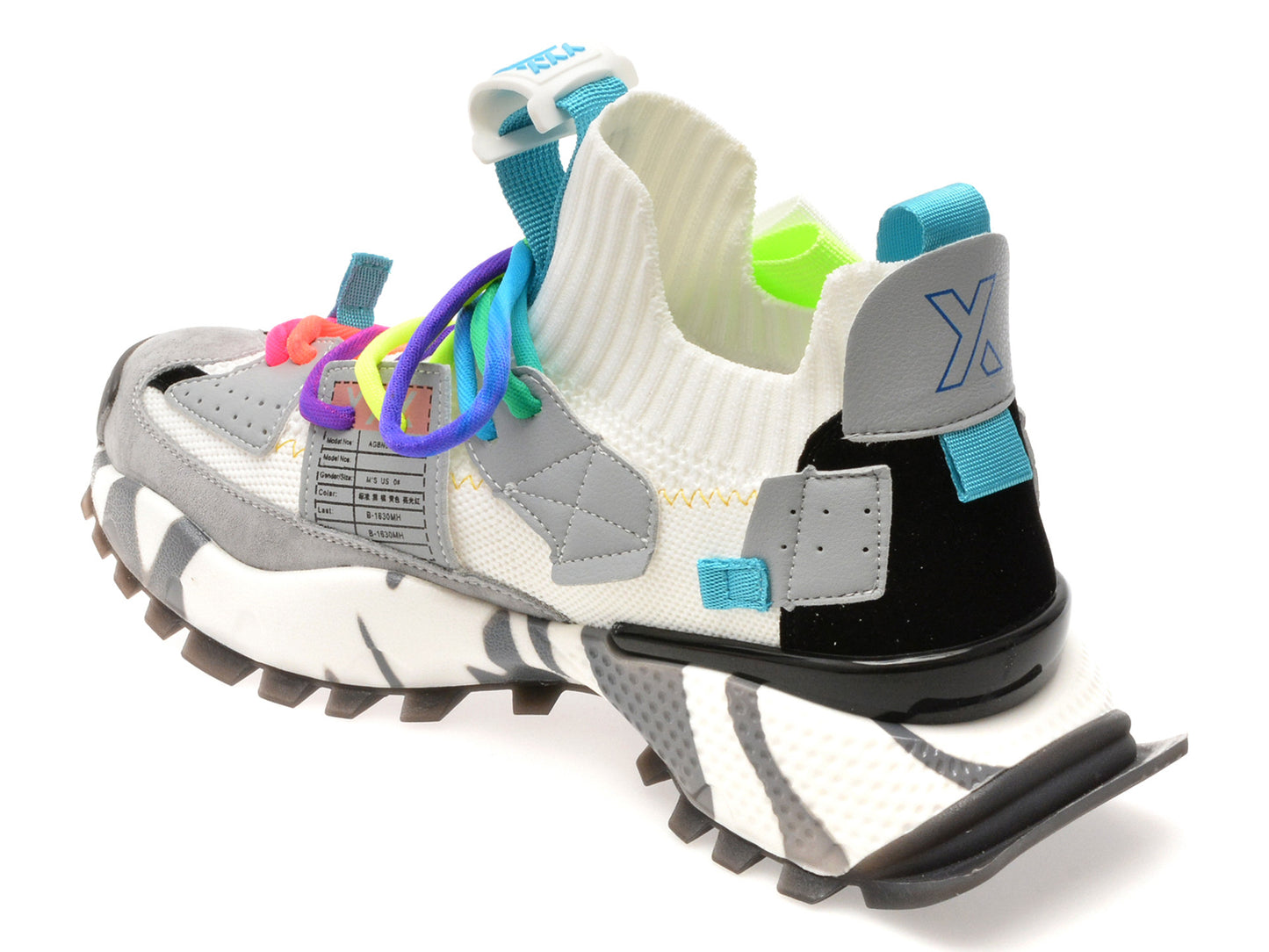 Pantofi sport GRYXA portocalii, 18159, din material textil