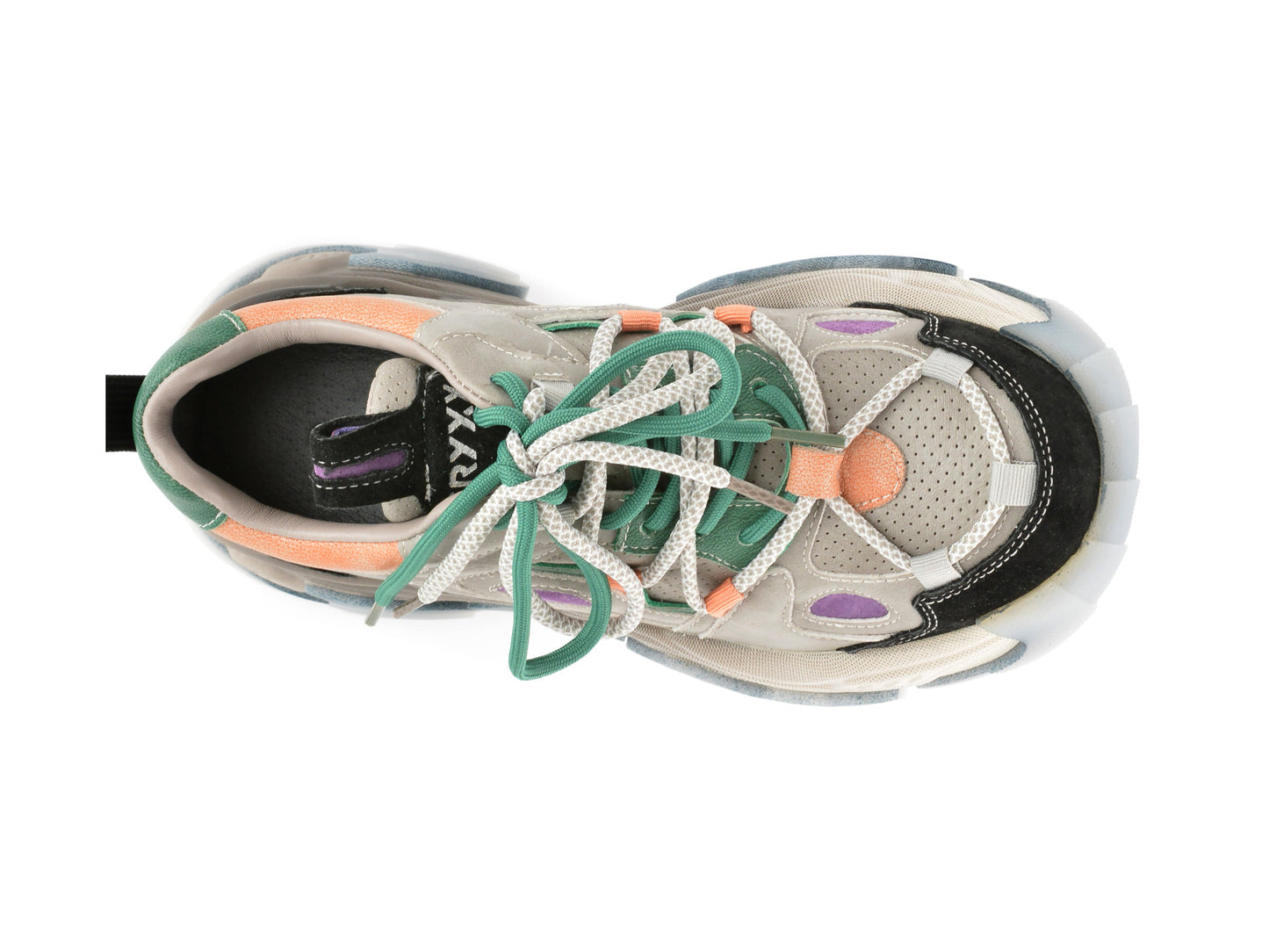Pantofi sport GRYXA gri, 6968, din piele naturala