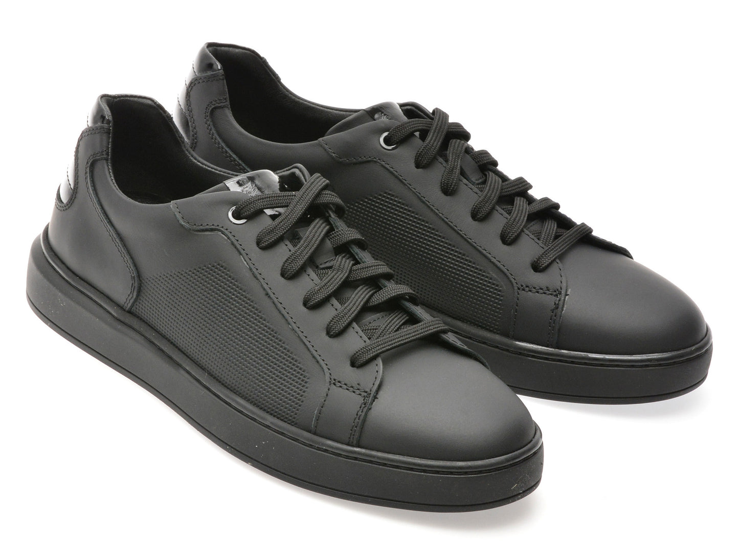 Pantofi sport GRYXA negri, MB1400, din piele naturala