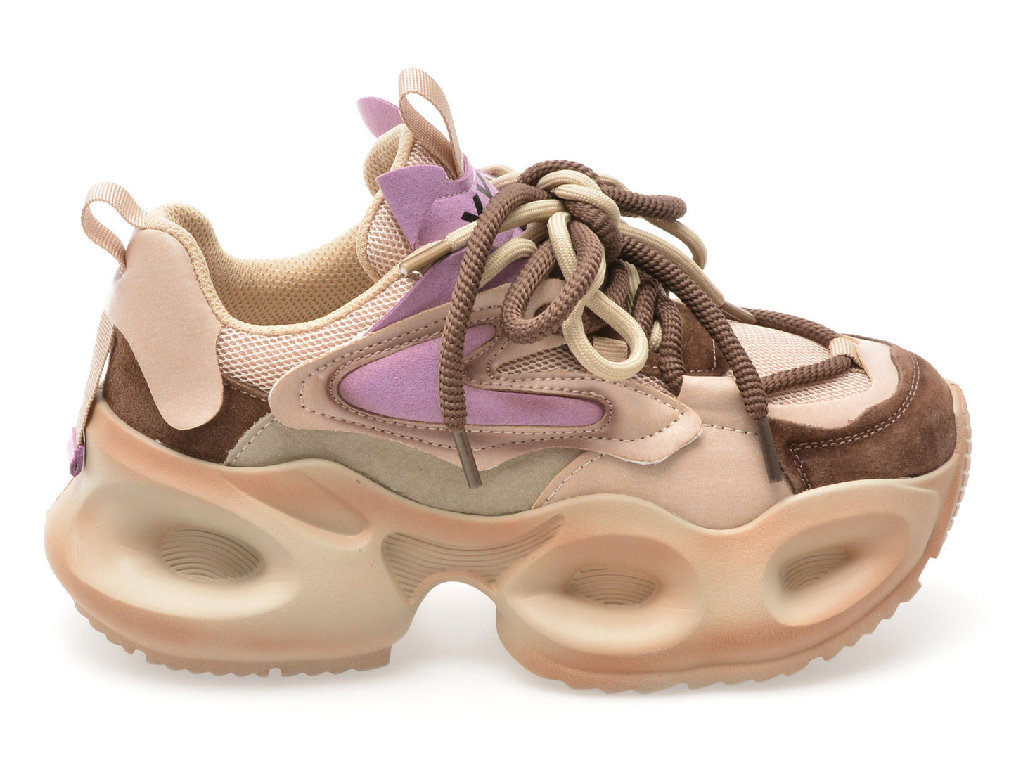 Pantofi sport GRYXA maro, 3039, din material textil