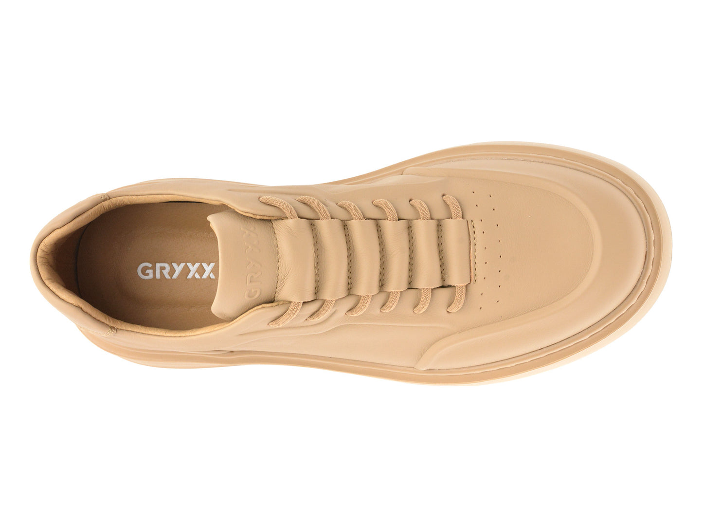 Pantofi sport GRYXA negri, 5618, din piele naturala