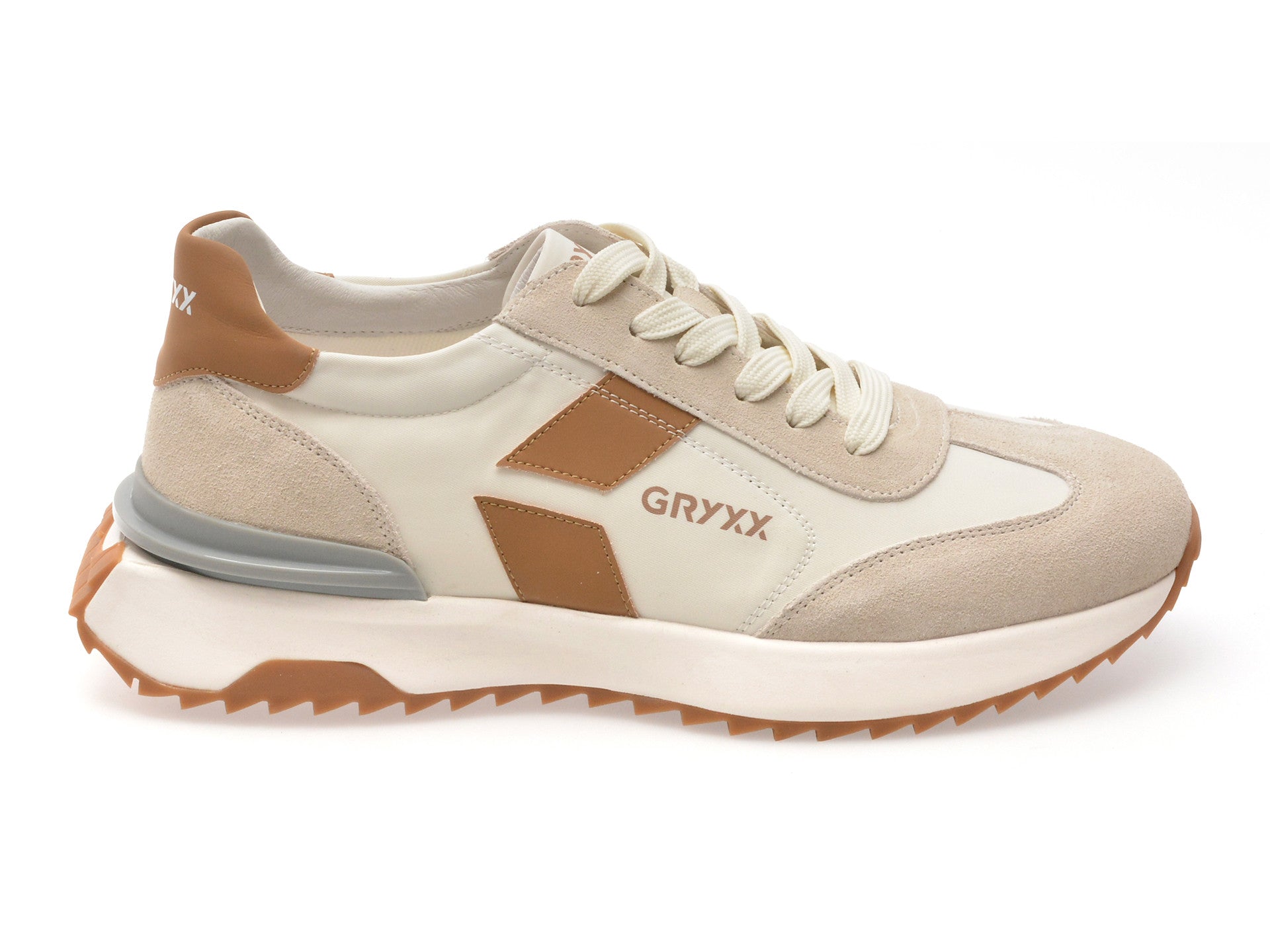 Pantofi sport GRYXA bej, 3031637, din material textil