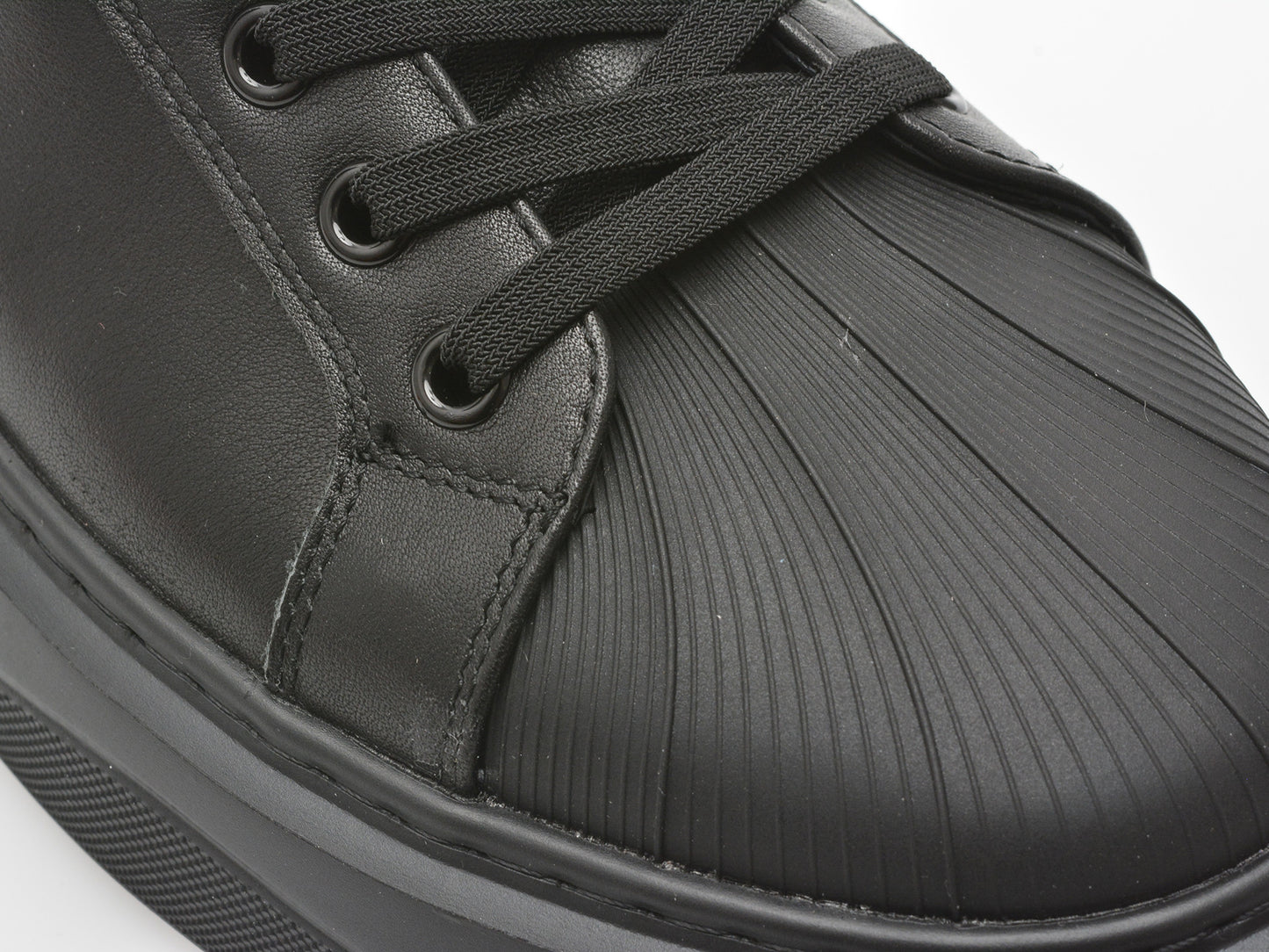 Pantofi sport GRYXA negri, 80311, din piele naturala