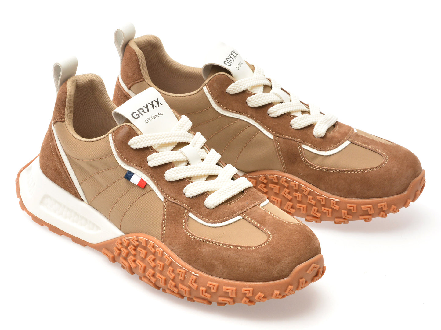 Pantofi sport GRYXA maro, 2106, din material textil
