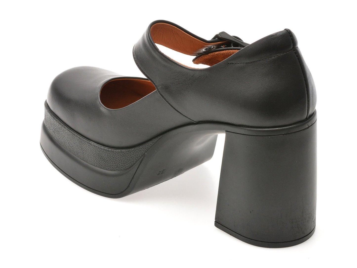 Pantofi GRYXA negri, 19994, din piele naturala