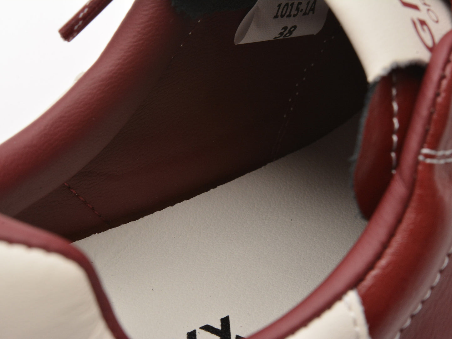 Pantofi sport GRYXA rosii, 10151, din piele naturala