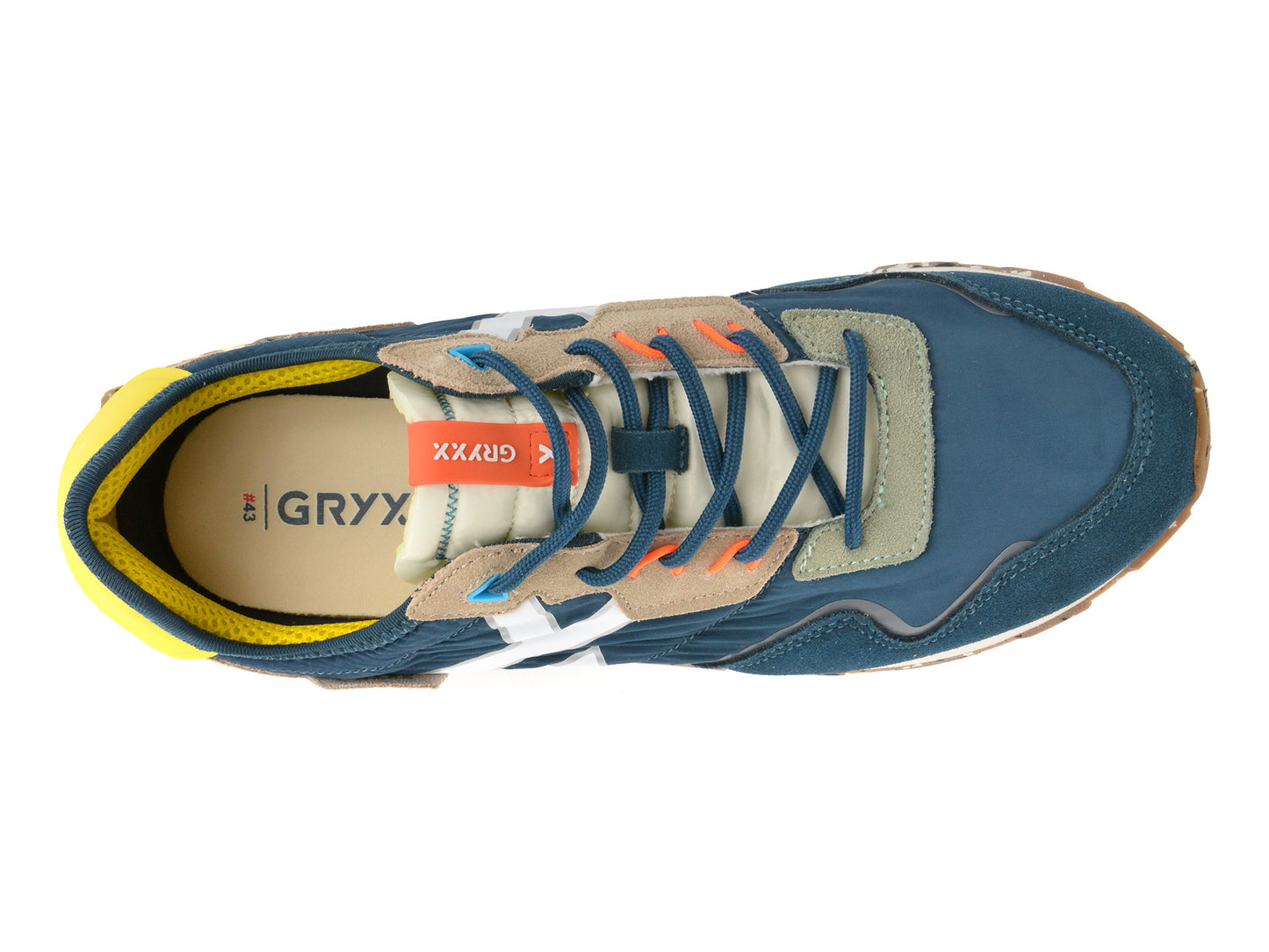 Pantofi sport GRYXA bleumarin, 40061M, din material textil