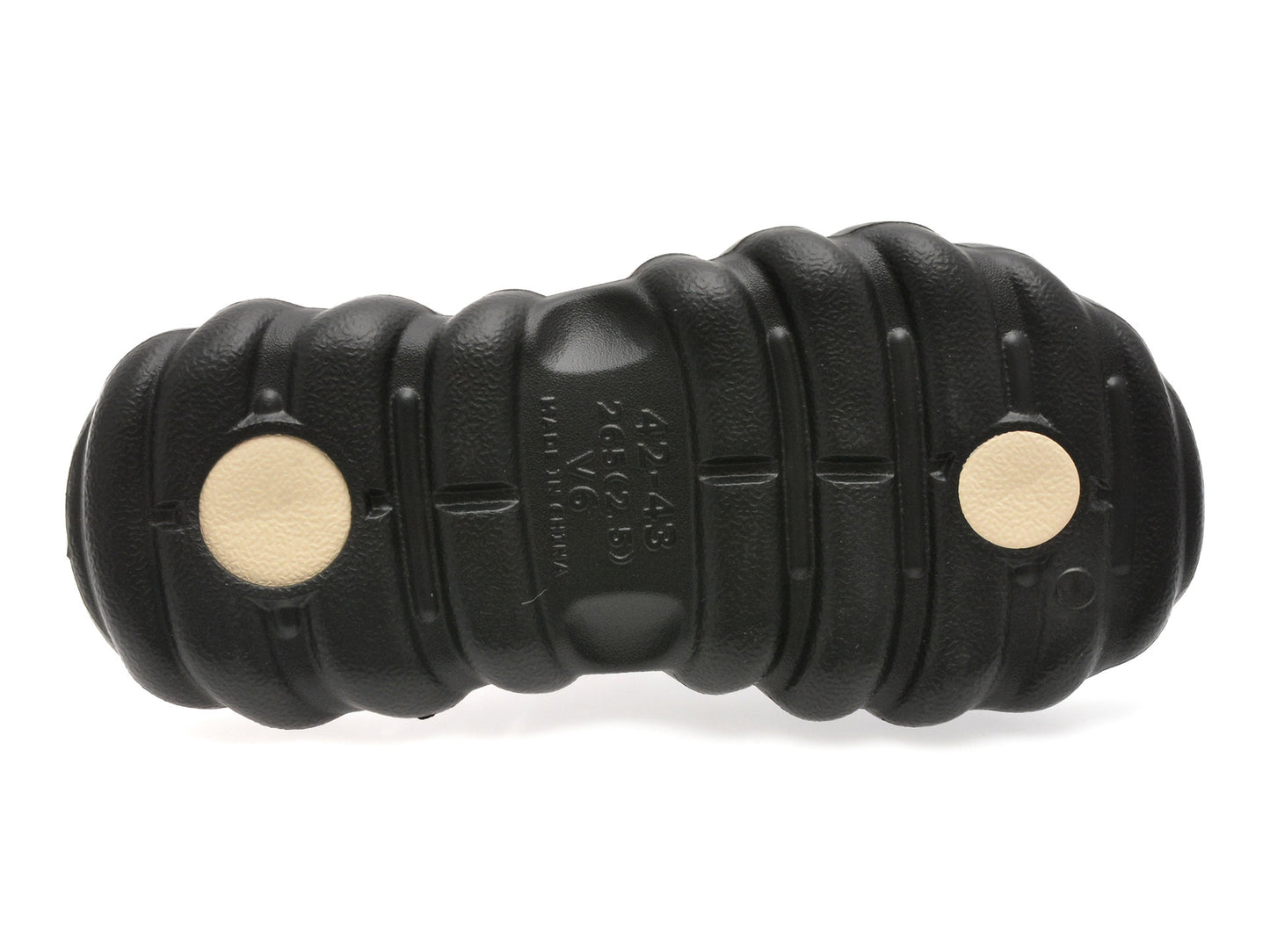 Papuci GRYXA negri, V6, din pvc