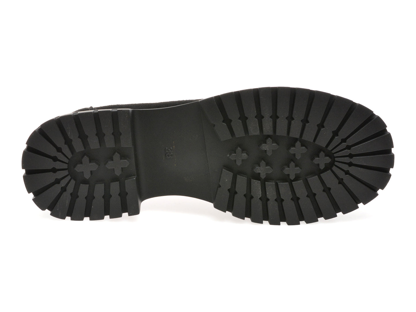Mocasini GRYXA gri, V856G45, din piele intoarsa