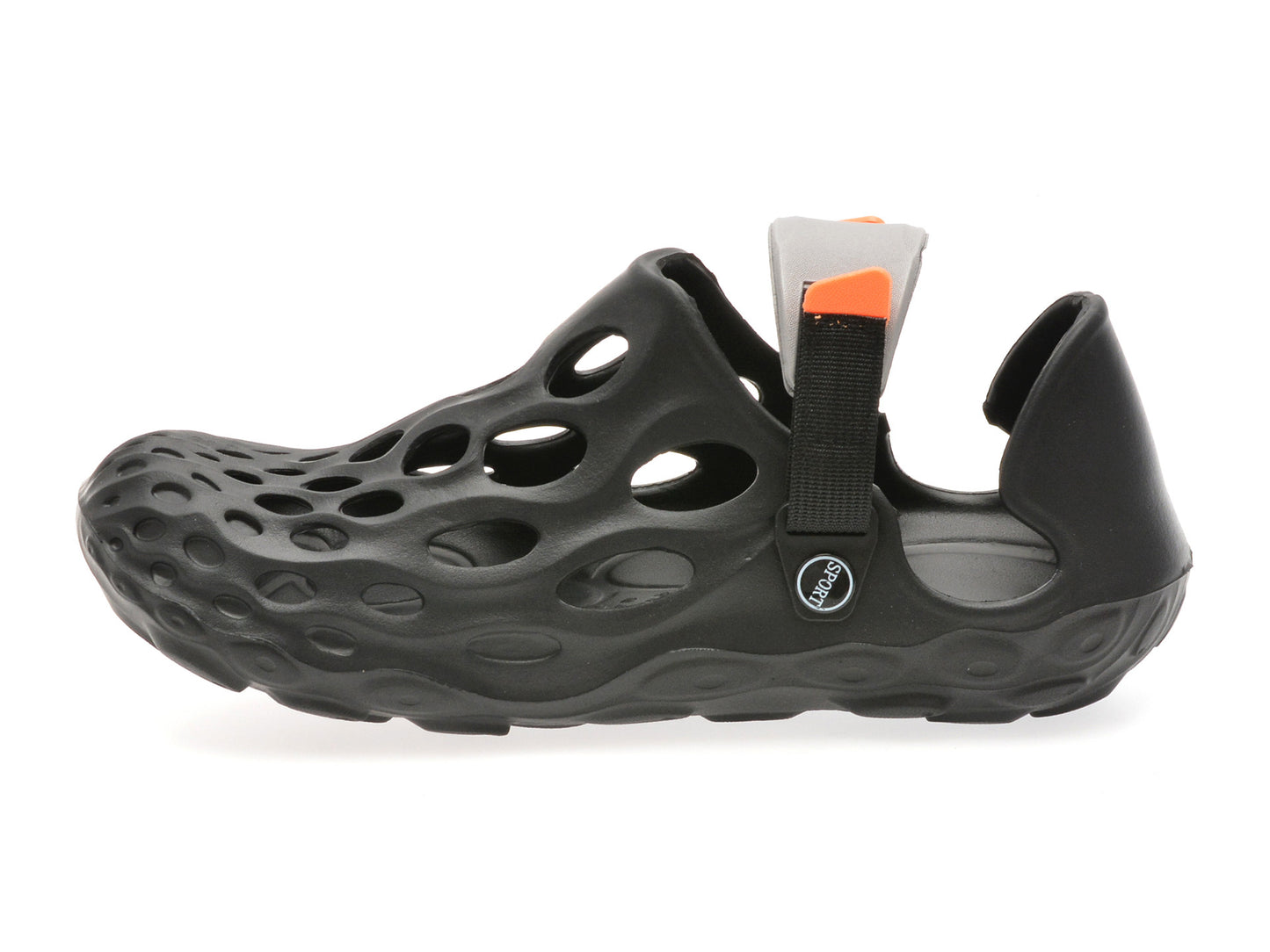 Papuci GRYXA negri, 868M, din pvc