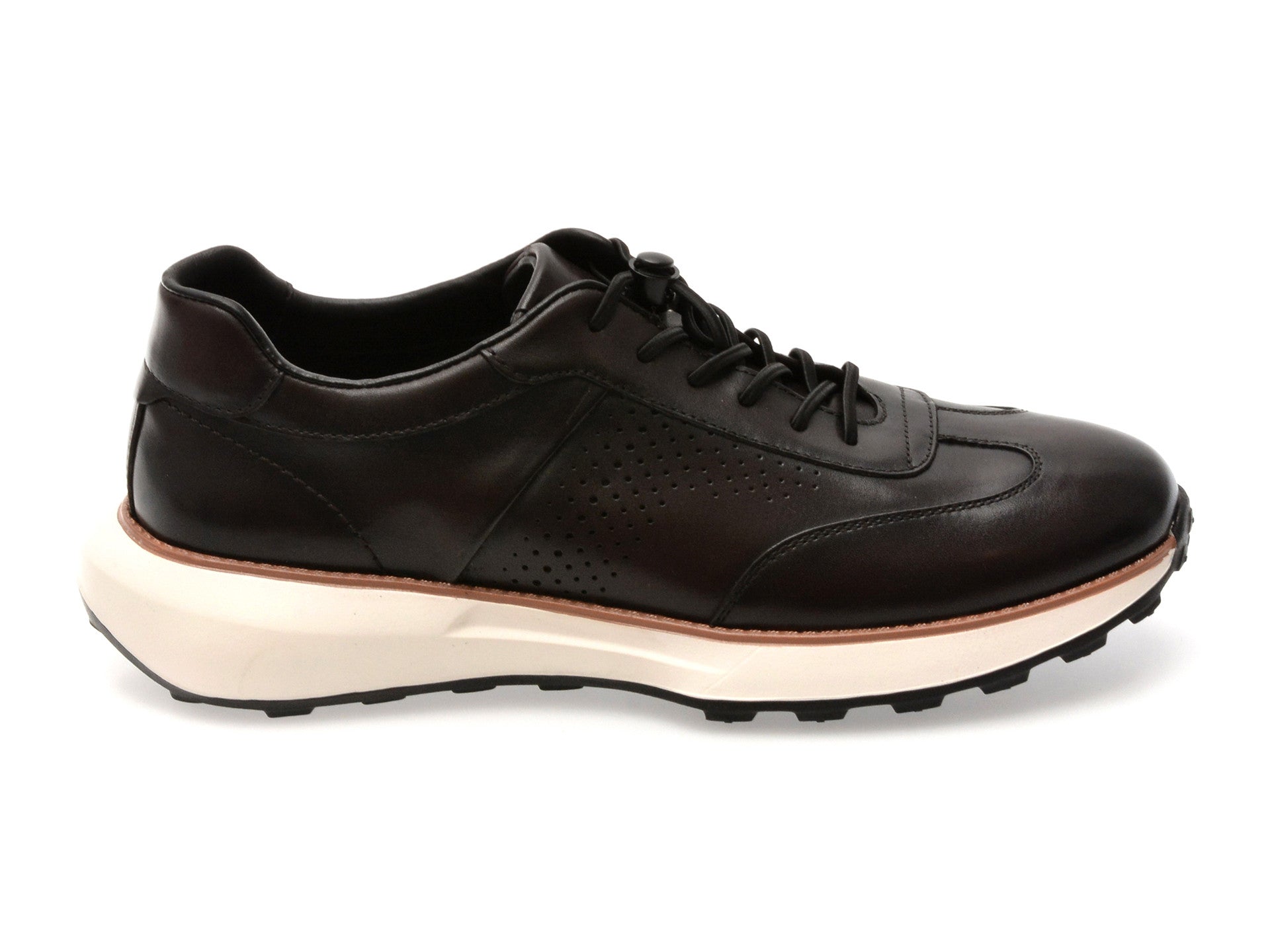 Pantofi sport GRYXA maro, AF1950, din piele naturala