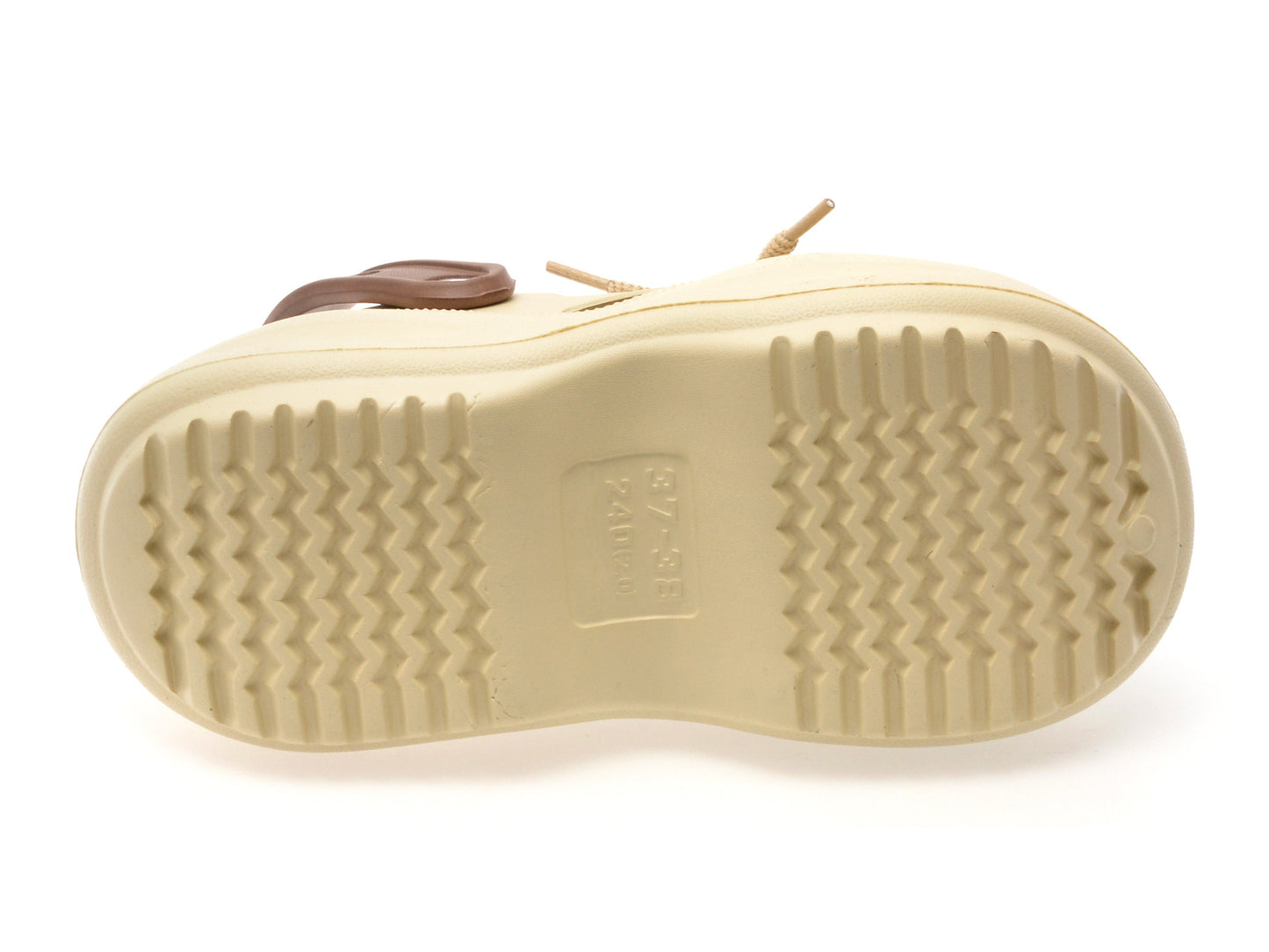 Papuci GRYXA bej, 5078, din pvc