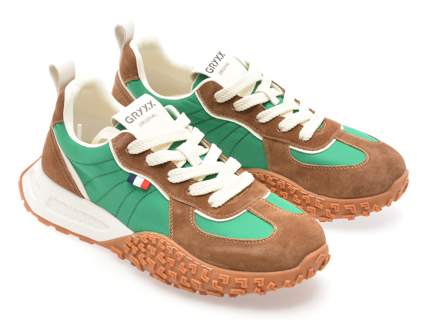 Pantofi sport GRYXA maro, 2106, din material textil
