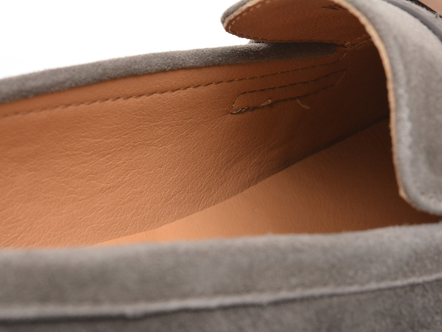 Mocasini GRYXA gri, V856G45, din piele intoarsa