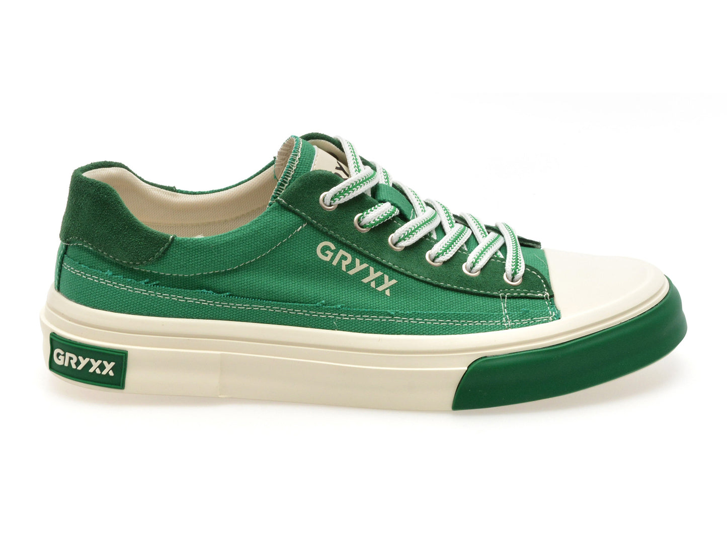 Pantofi sport GRYXA verzi, T871, din material textil