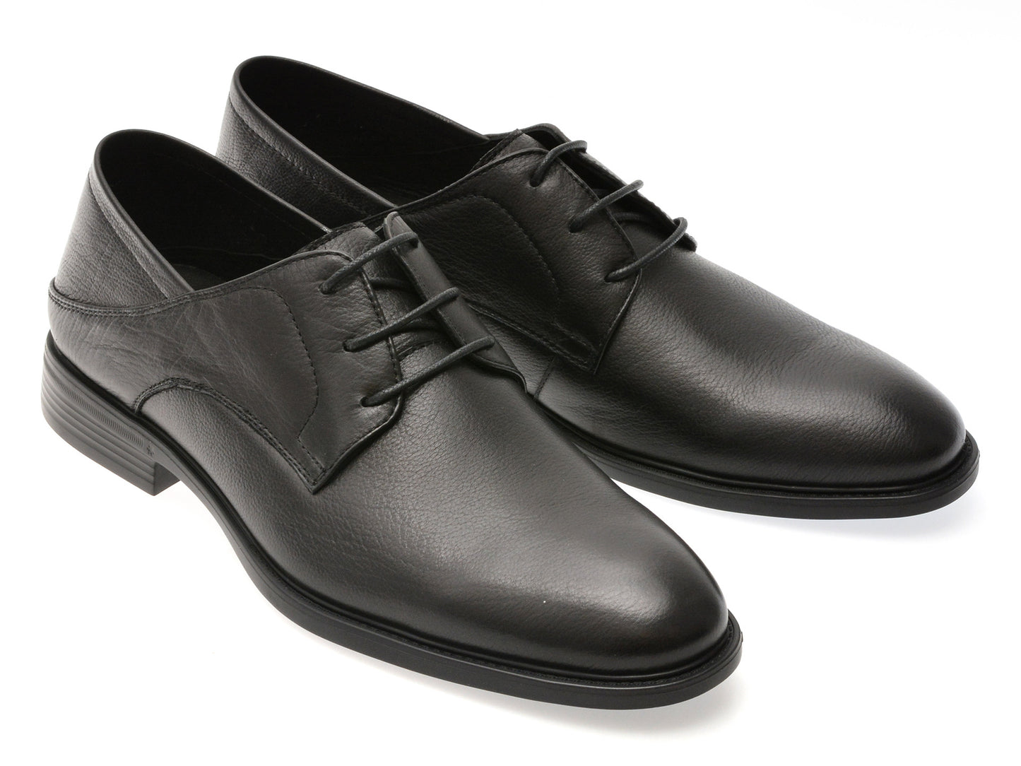 Pantofi eleganti GRYXA negri, WH133, din piele naturala