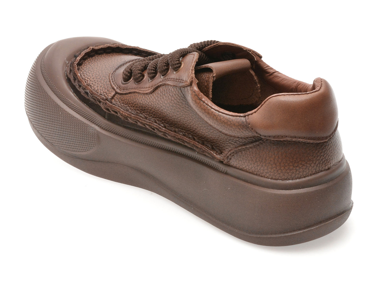 Pantofi sport GRYXA maro, 8112, din piele naturala