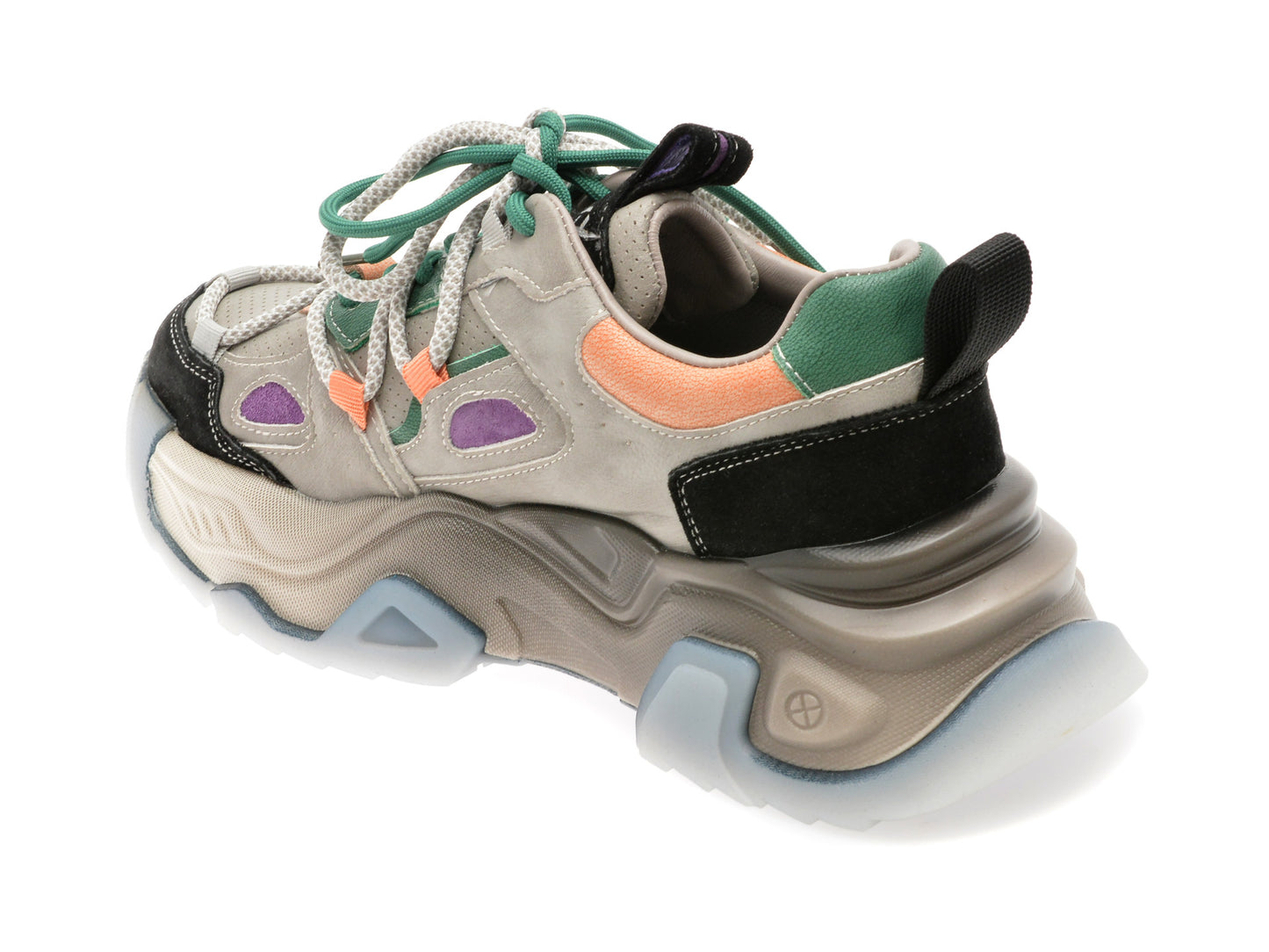 Pantofi sport GRYXA gri, 6968, din piele naturala