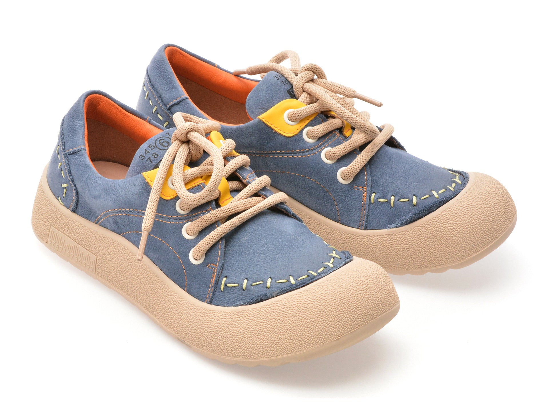 Pantofi sport GRYXA bleumarin, Y3158, din piele naturala